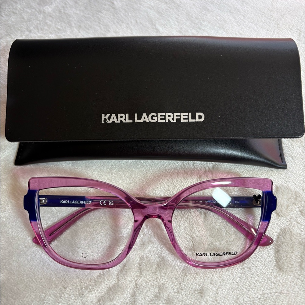 Karl Lagerfeld Pink and Blue Women's  Frames for your own lenses.